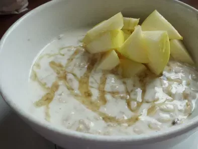 Porridge alle mele e miele