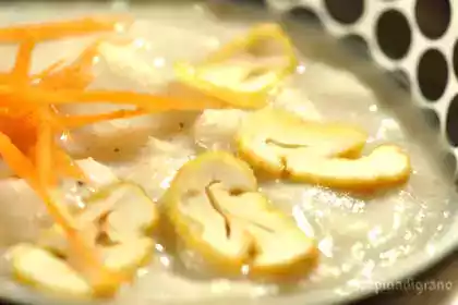Potage di castagne e daikon