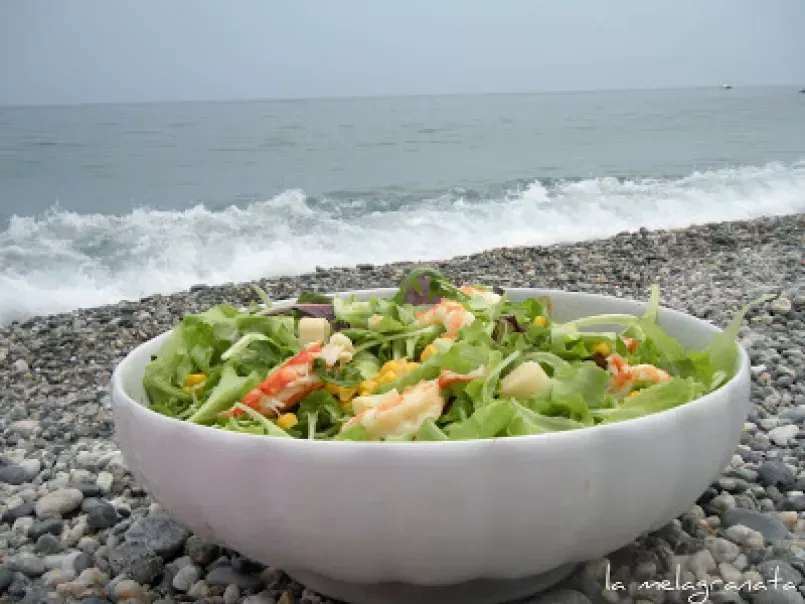 Pranzo in spiaggia: l'insalata di Bahia. - foto 2
