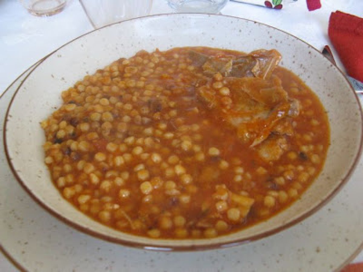 Preparati per noi: Fregola con agnello