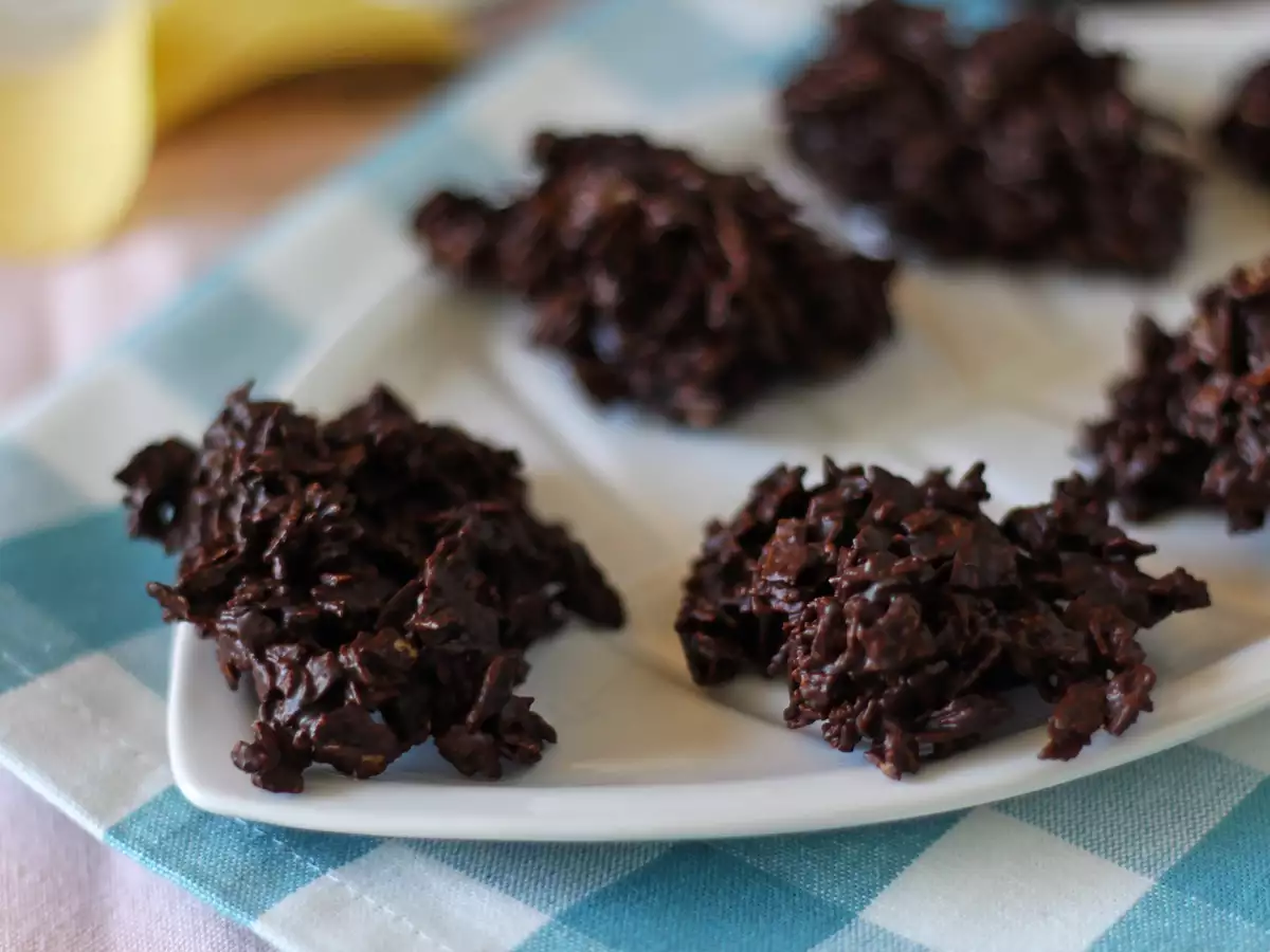 Pringles al cioccolato stile rose del deserto: croccanti e veloci - foto 3