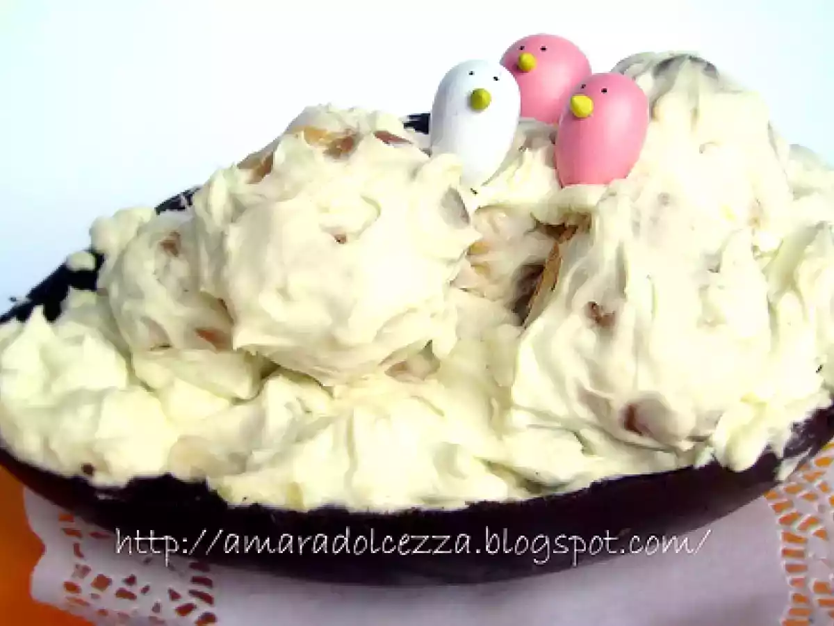 Profitterol nell'uovo