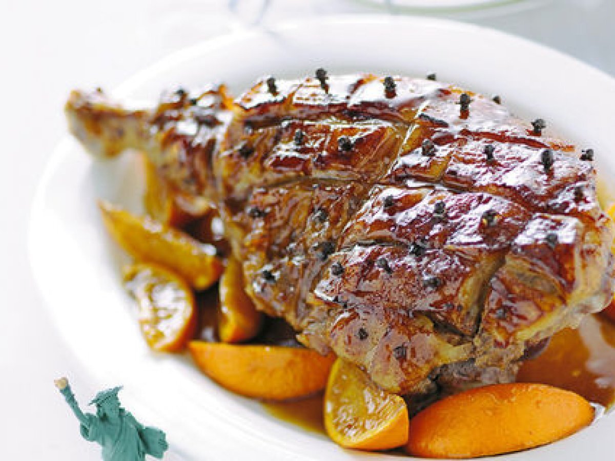 Prosciutto glassato