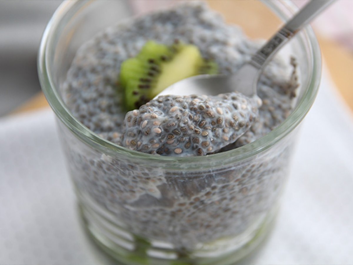 Pudding con semi di chia e Kiwi - foto 2