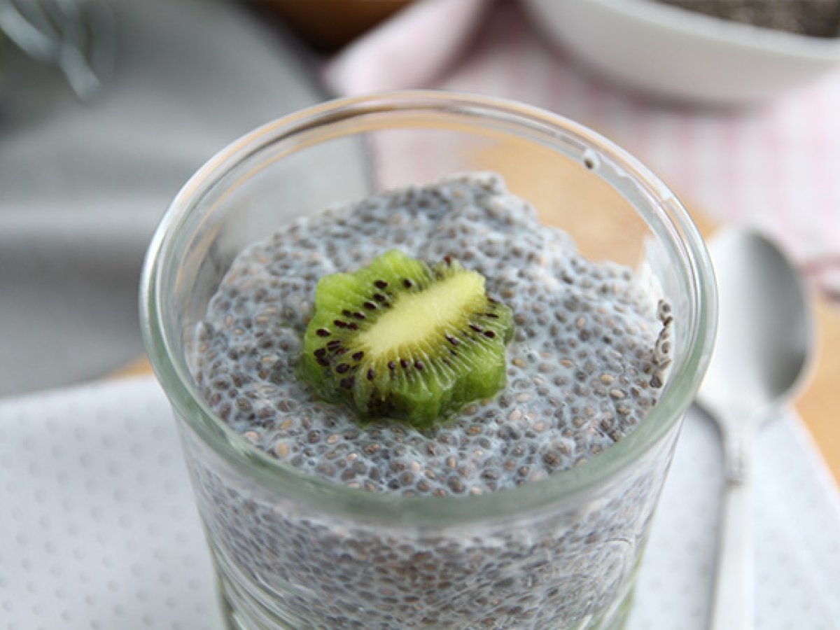 Pudding con semi di chia e Kiwi - foto 4