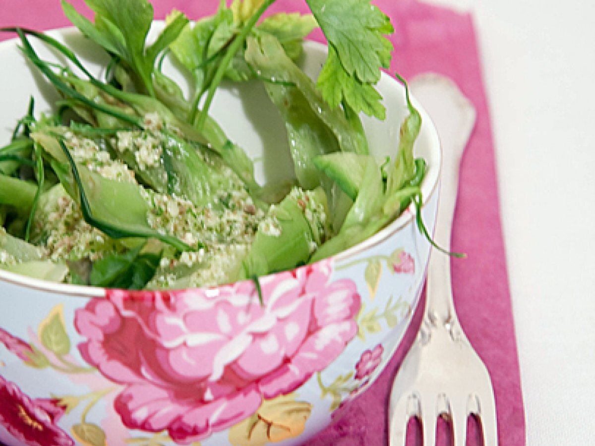 Puntarelle con salsa di capperi