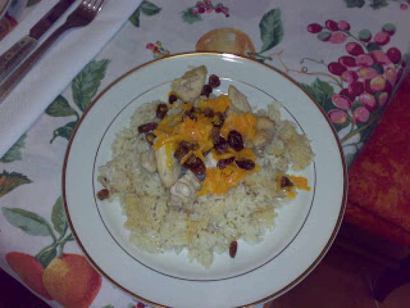 QABILI PALAU DAMPUKHT ovvero riso con carote e uva sultanina