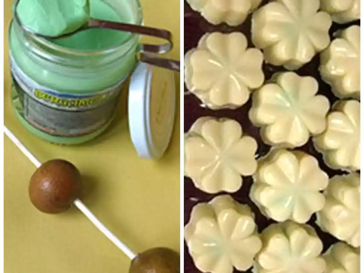 Quadrifogli di cioccolato bianco al bergamotto - foto 2