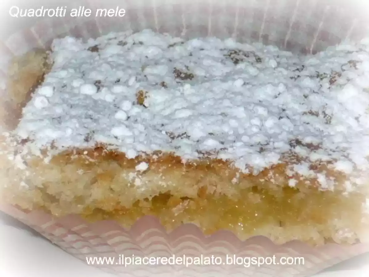 Quadrotti alle mele
