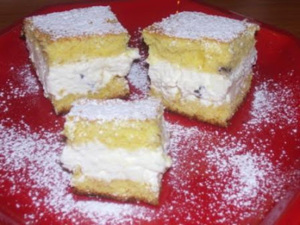 Quadrotti di ricotta