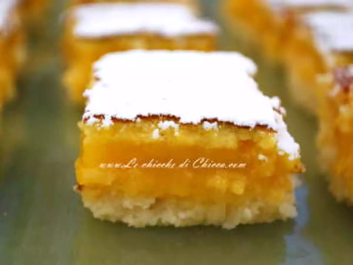 Quadrotti di Shortbread al Limone - foto 2