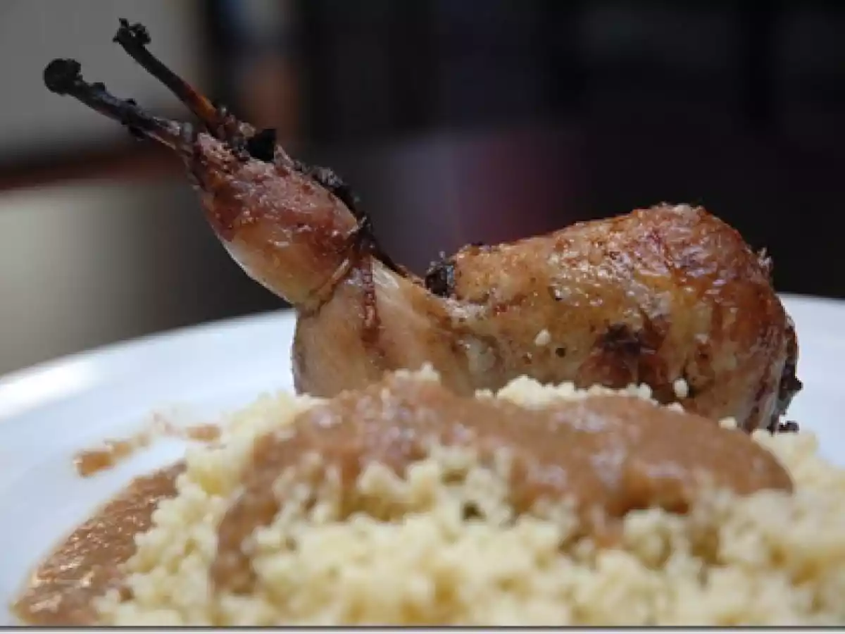 Quaglie al forno con cous cous - foto 2