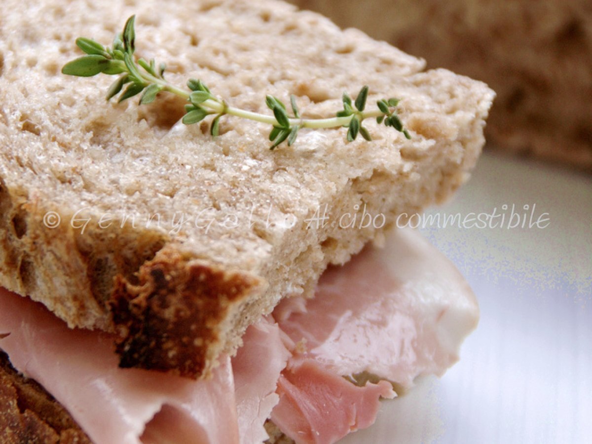 Quel pane poverino?.Pane di segale senza impasto!
