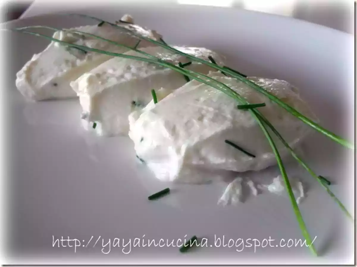 Quenelle di caprini all?erba cipollina