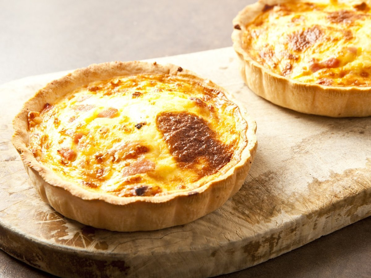 Quiche agli asparagi e salmone