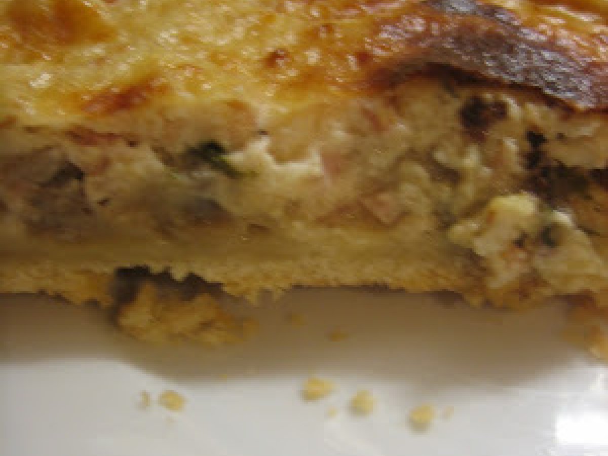 QUICHE AI FUNGHI CHAMPIGNON - foto 3