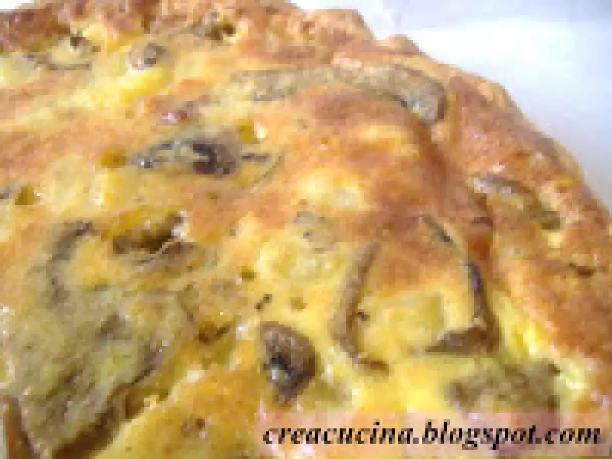 QUICHE AI FUNGHI, PATATE E SPECK - foto 10