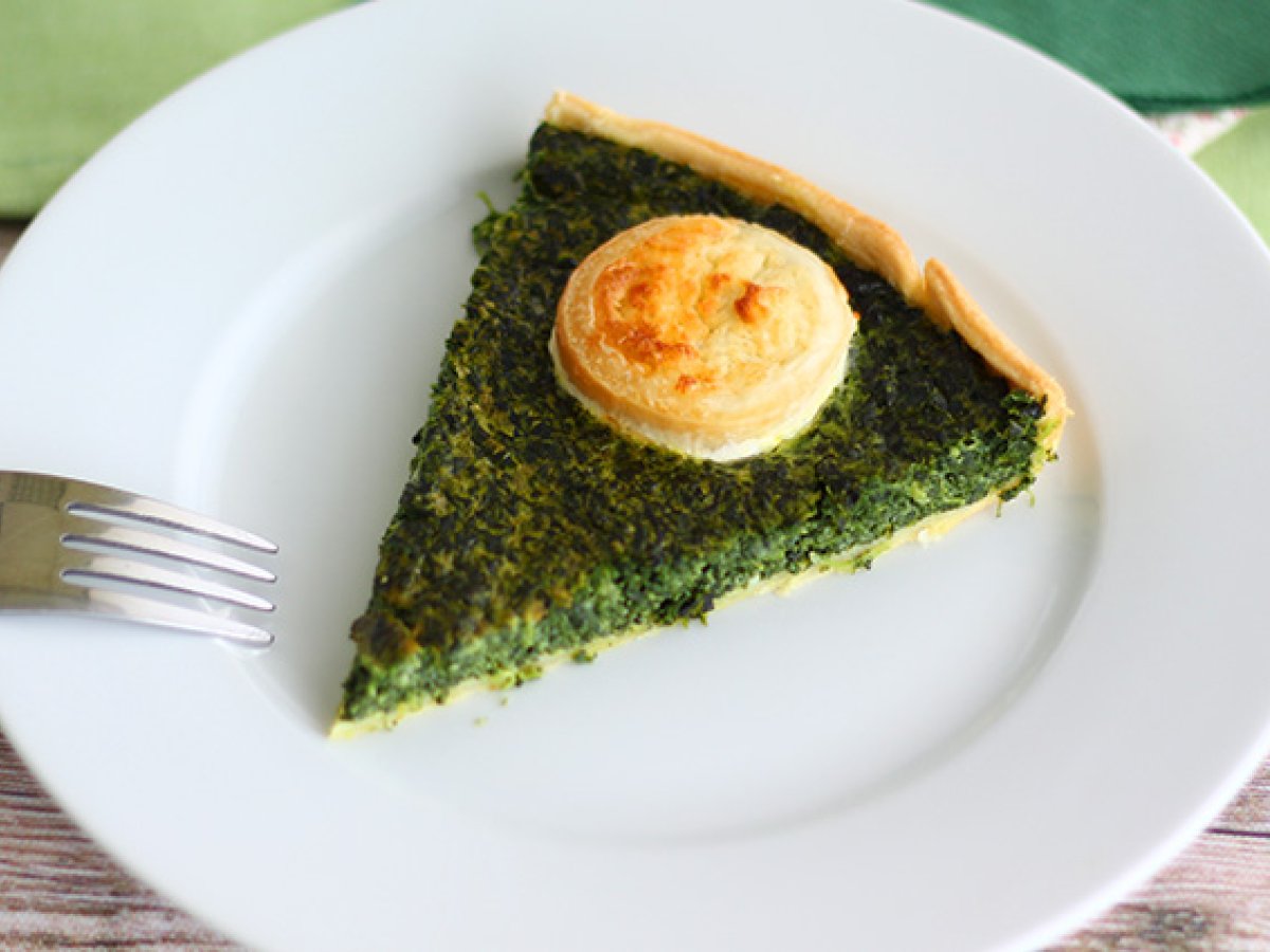 Quiche con spinaci e formaggio caprino - foto 4