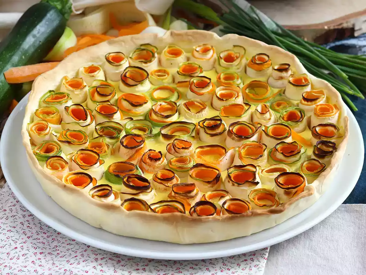 Quiche con zucchine e carote, la ricetta vegetariana che stupisce sempre tutti! - foto 2