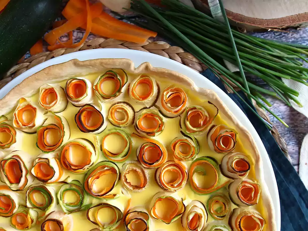 Quiche con zucchine e carote, la ricetta vegetariana che stupisce sempre tutti! - foto 5
