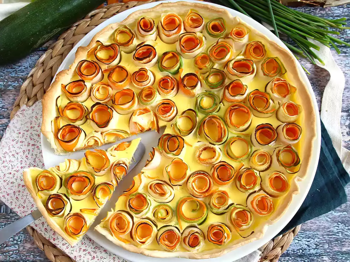 Quiche con zucchine e carote, la ricetta vegetariana che stupisce sempre tutti! - foto 6