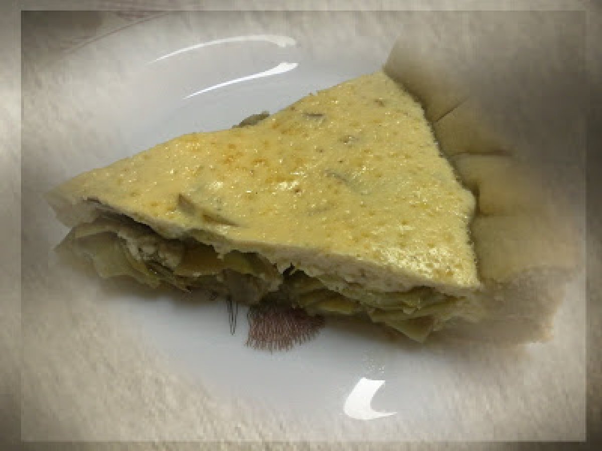 Quiche di Carciofi (Bimby)