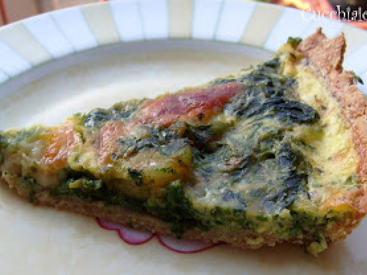 Quiche di gamberi e spinaci - foto 2