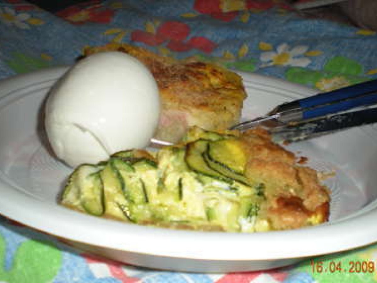 Quiche di zucchine senza glutine
