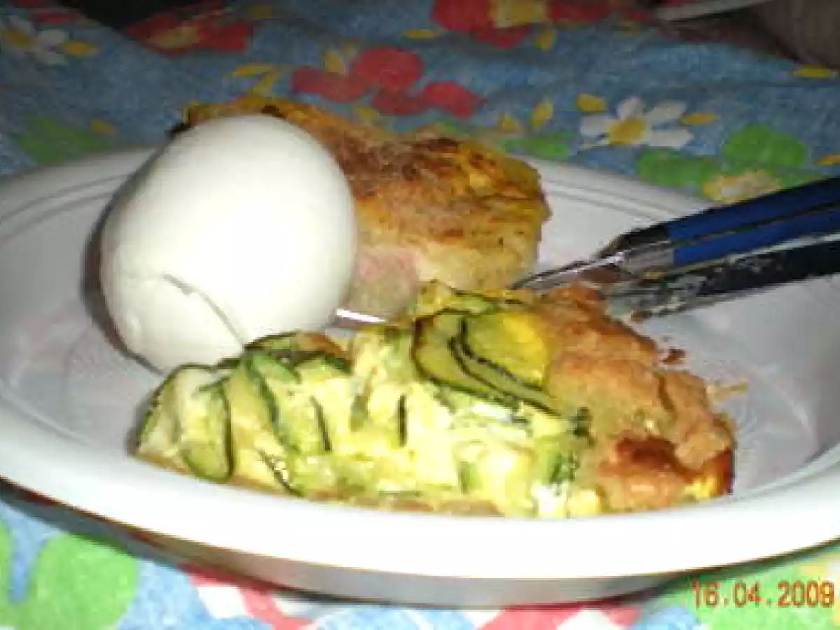 Quiche di zucchine senza glutine