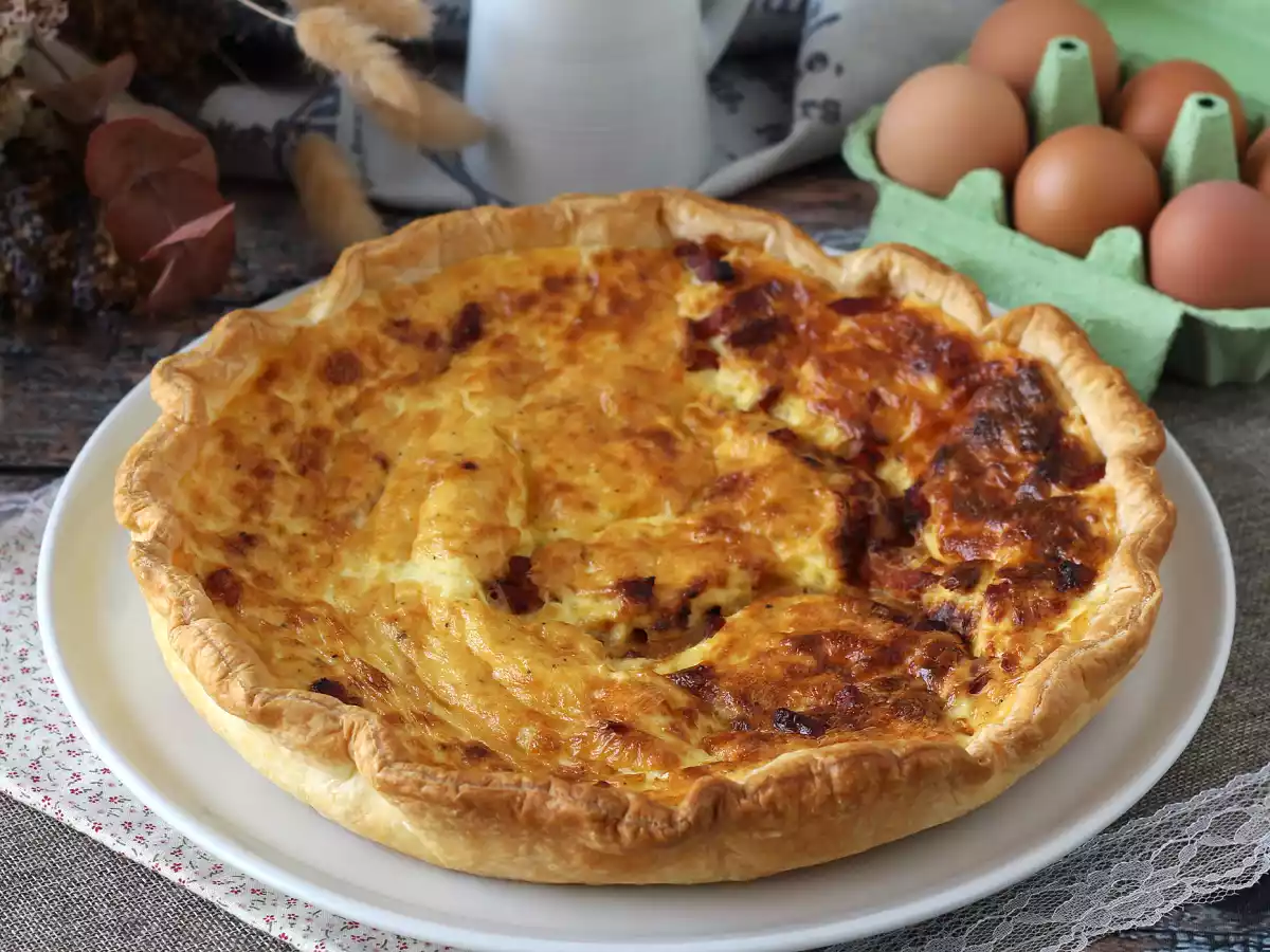 Quiche lorraine: la vera ricetta francese spiegata passo a passo