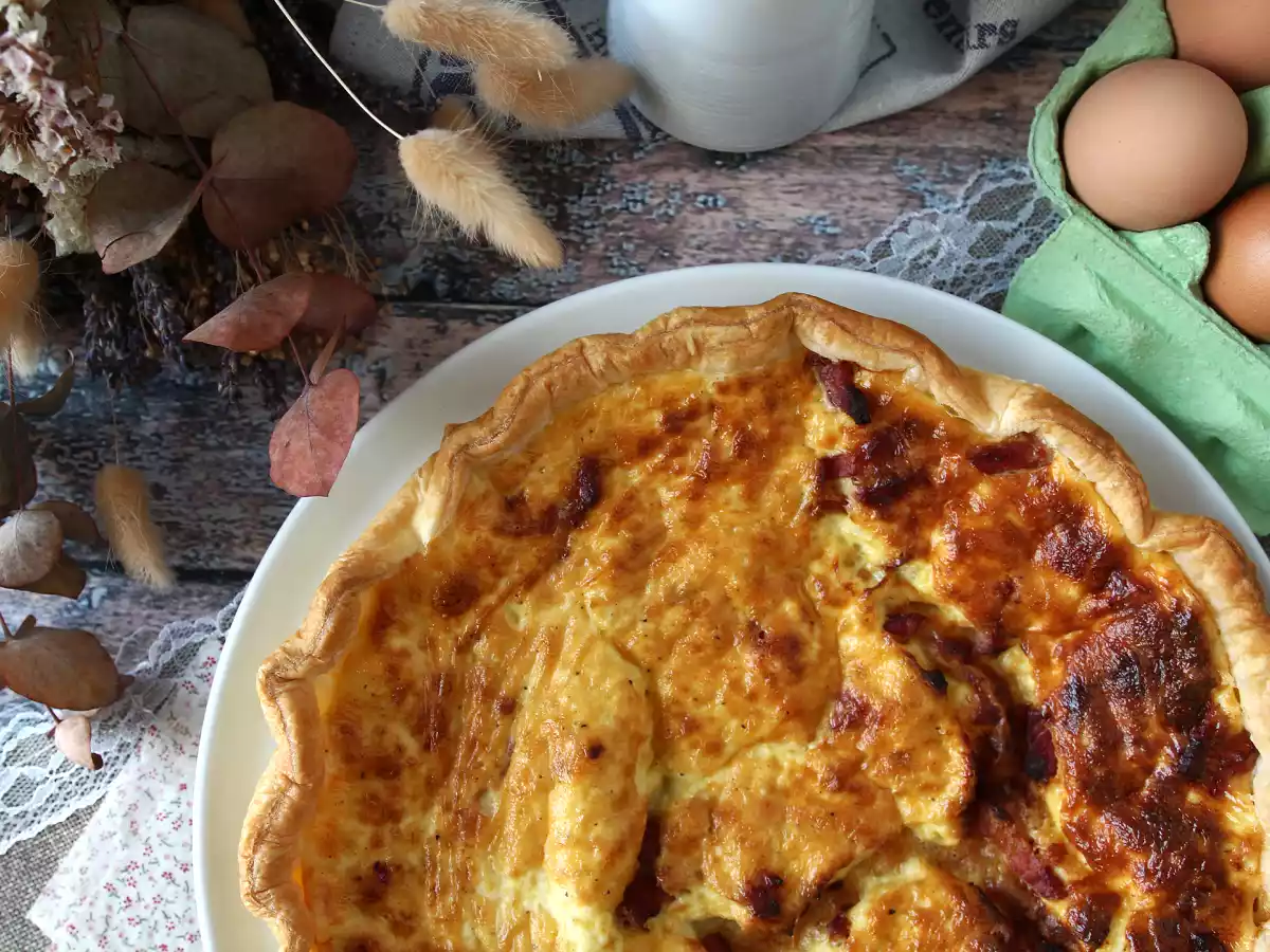 Quiche lorraine: la vera ricetta francese spiegata passo a passo - foto 4