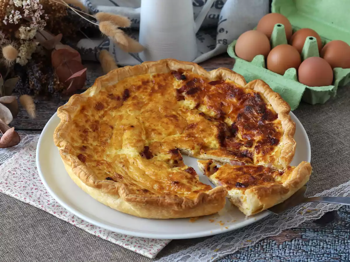 Quiche lorraine: la vera ricetta francese spiegata passo a passo - foto 2