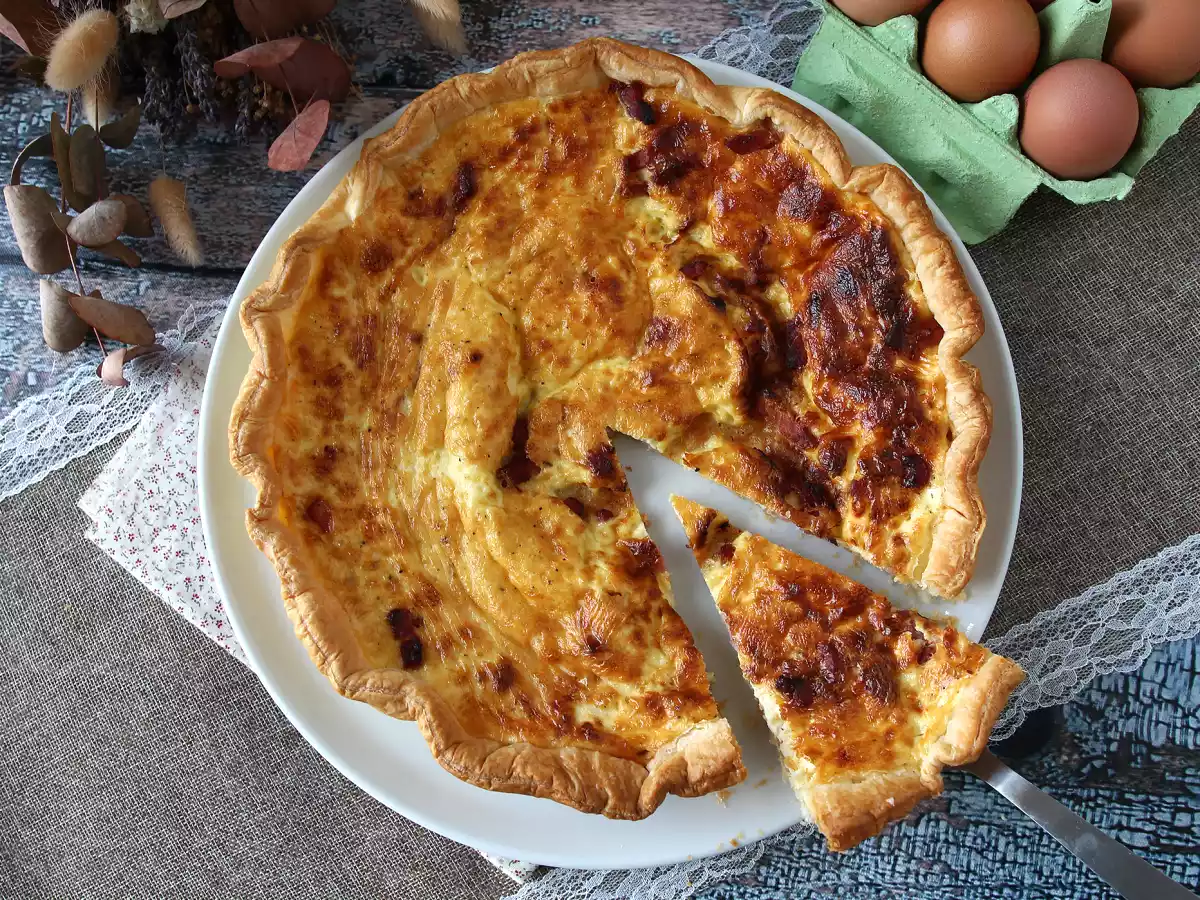Quiche lorraine: la vera ricetta francese spiegata passo a passo - foto 5