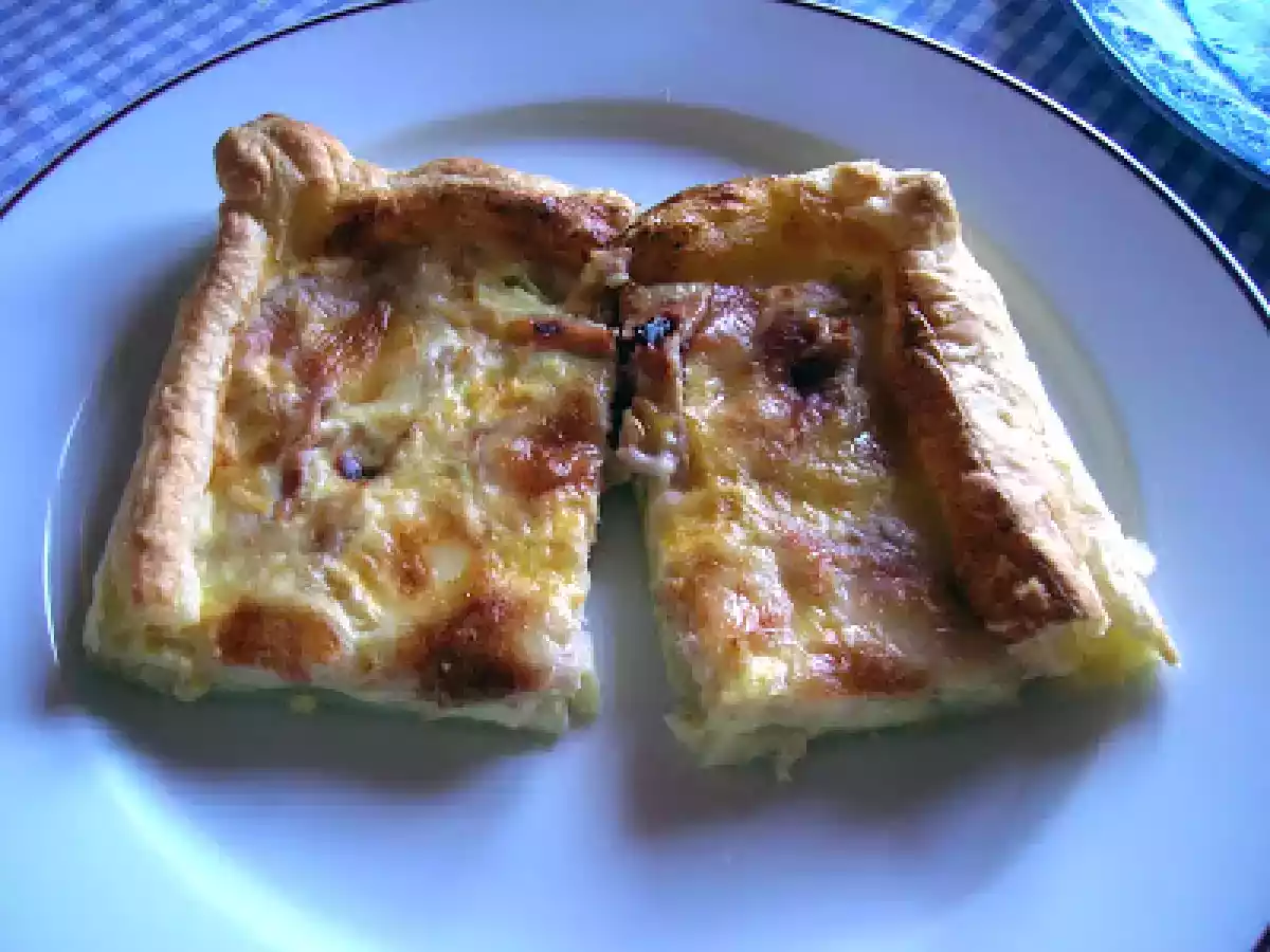 Quiche patate, brie e prosciutto affumicato ...