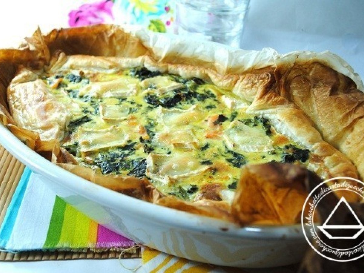 Quiche salmone, erbette e ...creme fraiche - foto 2