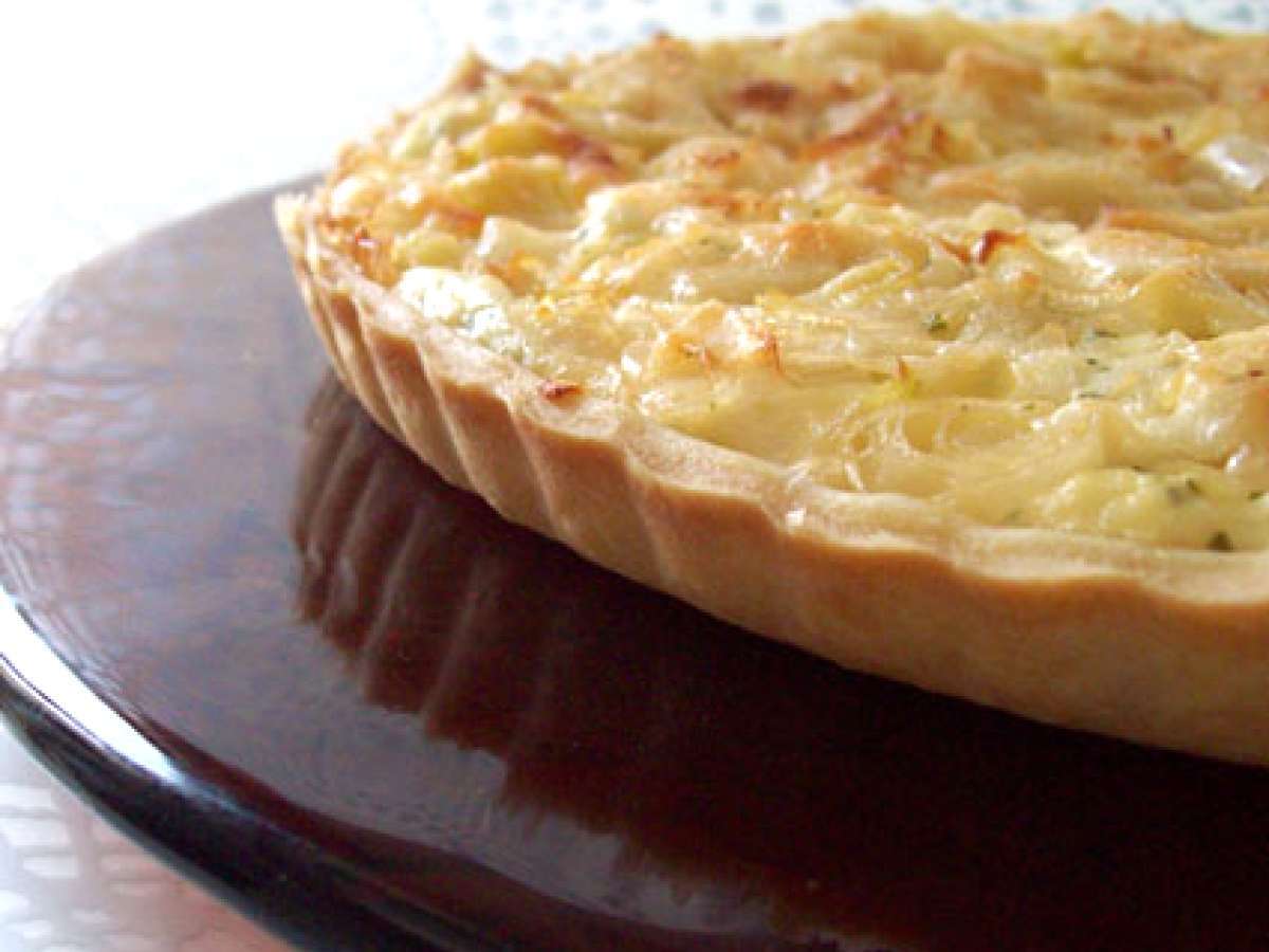 Quiche super sapore (porri, ricotta e pecorino), Ricetta Petitchef