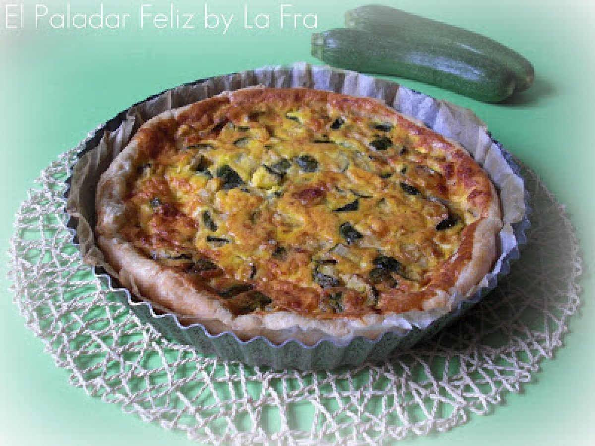 Quiche zucchine, crescenza e prosciutto crudo - foto 2