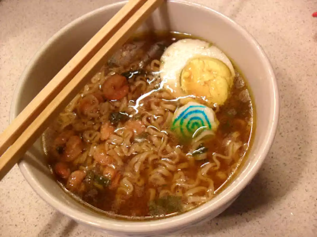 Ramen di gamberetti