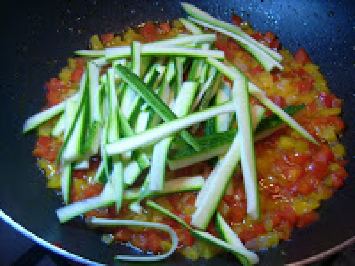 ...::RAVIOLI DI BURRATA AI PEPERONI E ZUCCHINE::... - foto 9