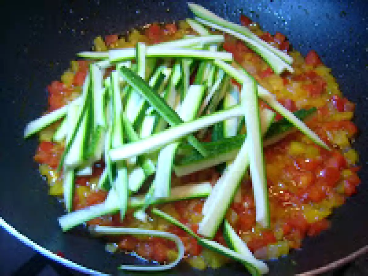 ...::RAVIOLI DI BURRATA AI PEPERONI E ZUCCHINE::... - foto 9