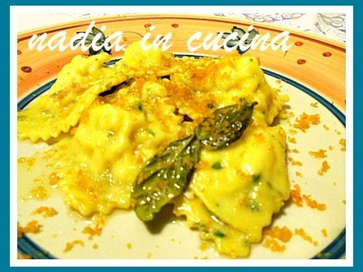 ravioli di spigola con bottarga - foto 2