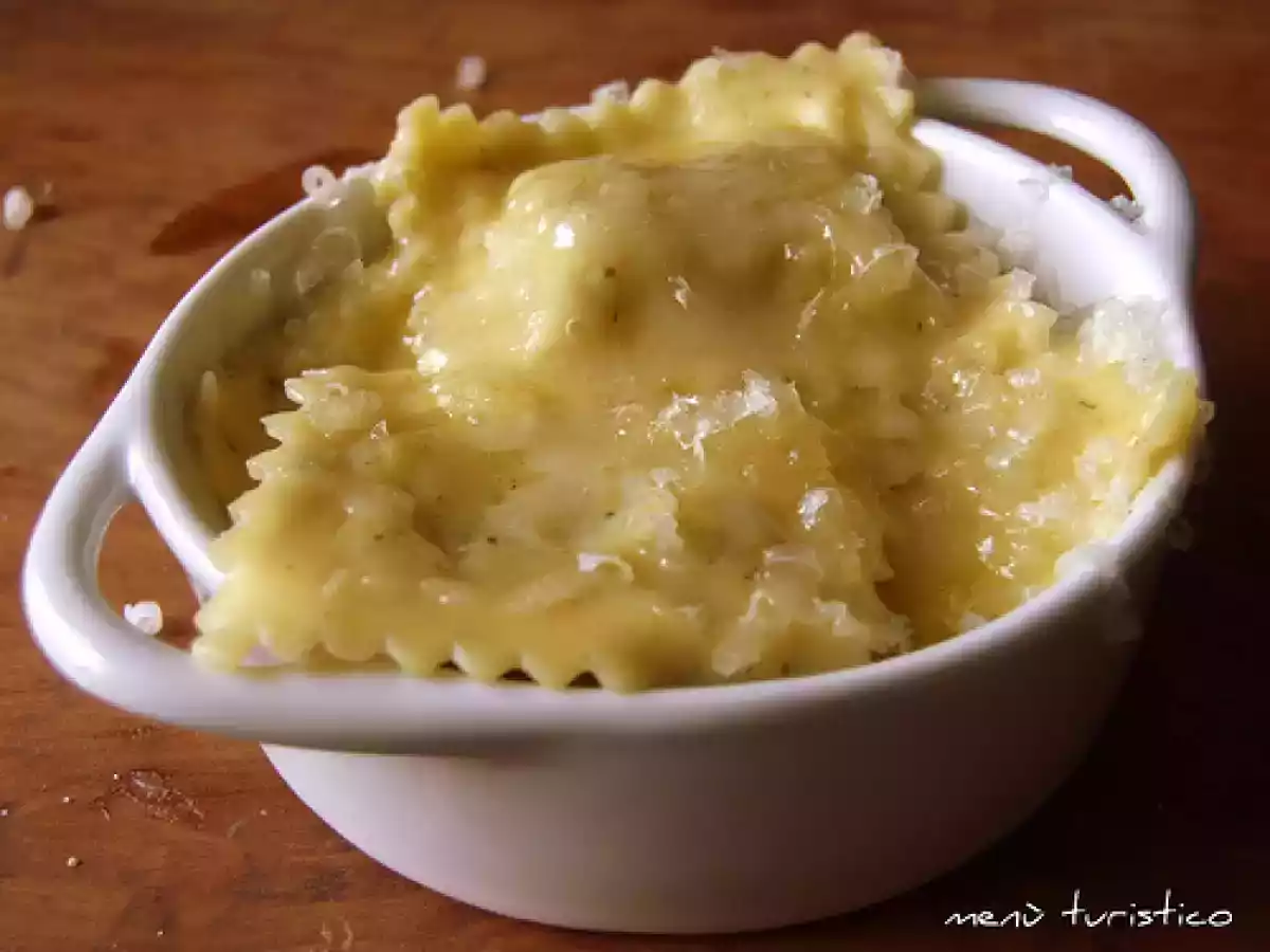 Ravioli di timo, ortica, ricotta e bitto - foto 2