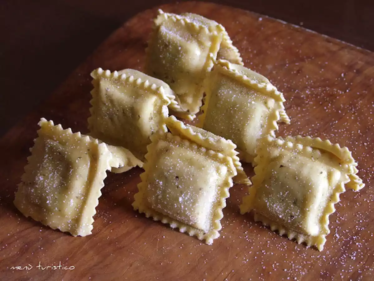 Ravioli di timo, ortica, ricotta e bitto - foto 3