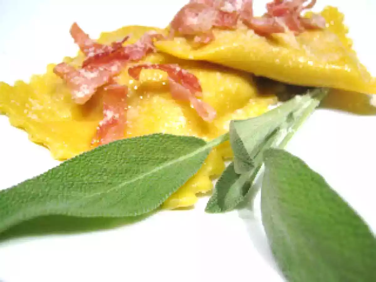Ravioli melone, prosciutto e Tai rosso - foto 2