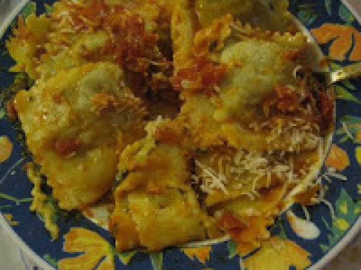 Ravioli ripieni di spinaci e stracchino - foto 2