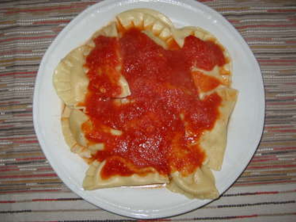 Ravioli Ripieni Ricotta e Ceci