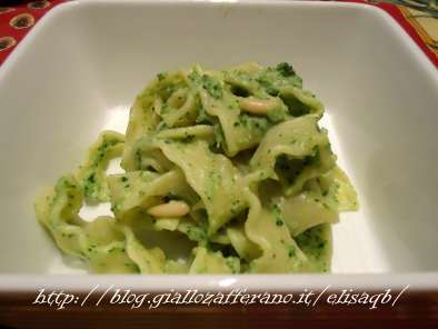Reginette Broccoli, Pinoli e Mascarpone