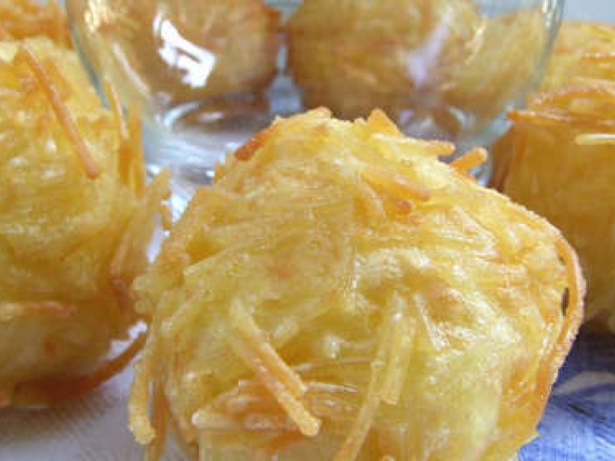 Ricci di patate con crema al gorgonzola