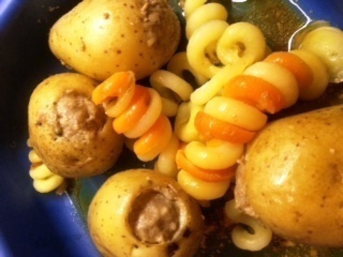 Riccioli di carote e patate ripiene - foto 2