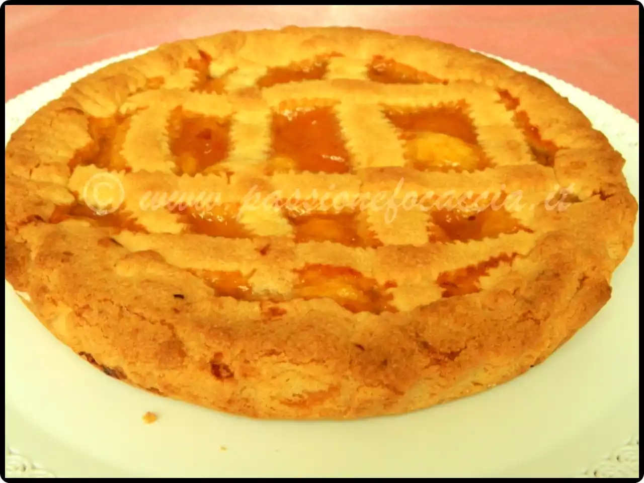 Ricetta crostata casereccia marmellata di albicocca